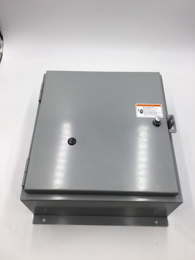 Siemens LCE02C006120A Nema3R Hinged Junction Box/Enclosure Lockable (H)16" x (W) 13.25" x (D) 6" (New)