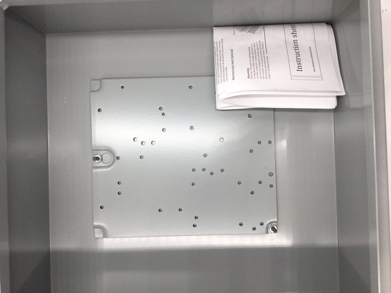 Siemens LCE02C006120A Nema3R Hinged Junction Box/Enclosure Lockable (H)16" x (W) 13.25" x (D) 6" (New)