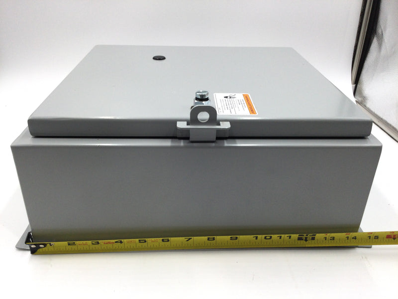 Siemens LCE02C006120A Nema3R Hinged Junction Box/Enclosure Lockable (H)16" x (W) 13.25" x (D) 6" (New)