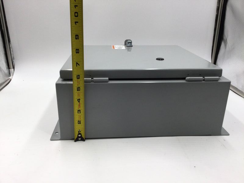 Siemens LCE02C006120A Nema3R Hinged Junction Box/Enclosure Lockable (H)16" x (W) 13.25" x (D) 6" (New)