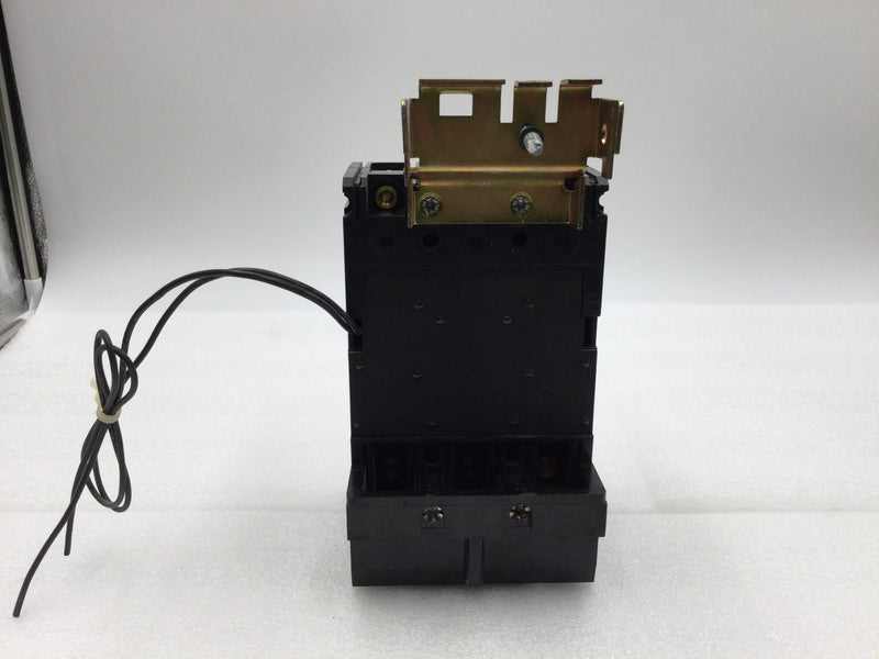 Square D FA360351021 35 Amp 3 Pole 600Vac w/120Vac Shunt Trip I Line Circuit Breaker