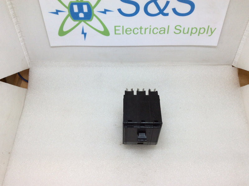 Square D QO335 35 Amp 3 Pole 240VAC Type QO Circuit Breaker - Yellow Face