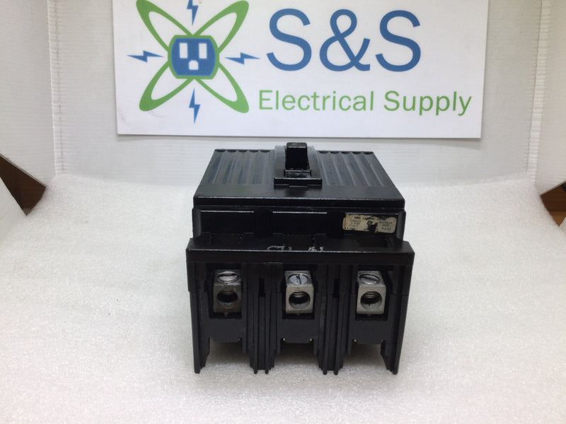 GE General Electric TE132070 70 Amp 3 Pole Circuit Breaker