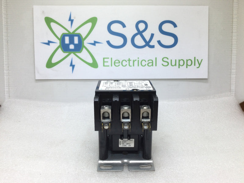 Arrow Hart ACC533U60 Magnetic Contactor Model 93 50 Amp 3 Pole 480 Vac Coil 50/60hz