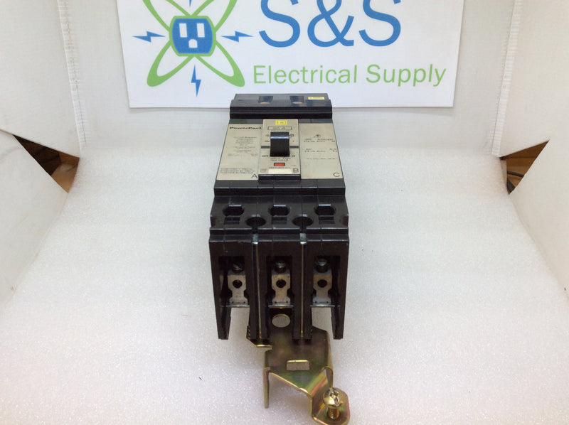 Square D FDA34020 Powerpact I-Line Molded Case 3-Pole 20A 480Y/277V Type FDA Circuit Breaker