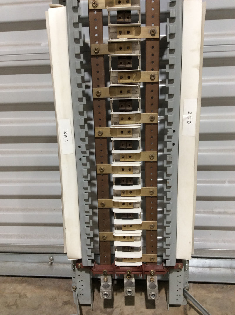 Cutler Hammer Powerline 1 225 Amp Main Breaker Panel 21/42 Space 208v BAB Style