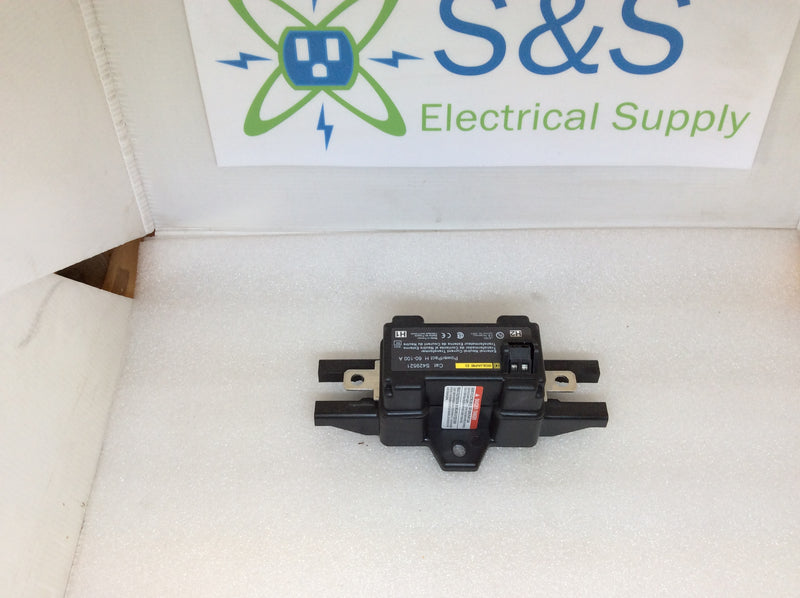 Square D S429521 Powerpact H 60-100A 600VAC External Neutral Current Transformer (New In Box)