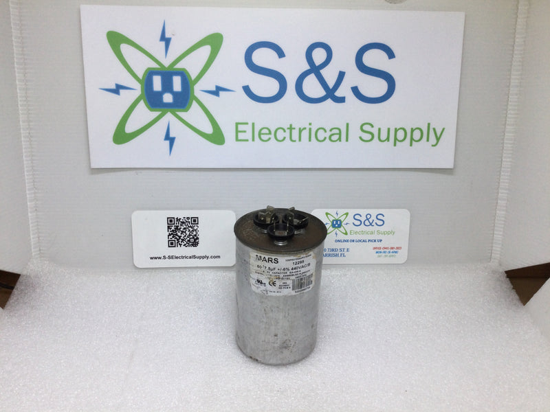 Mars Capacitor 12295 60-7.5uf+/-6% 440vac 50/60hz E229850