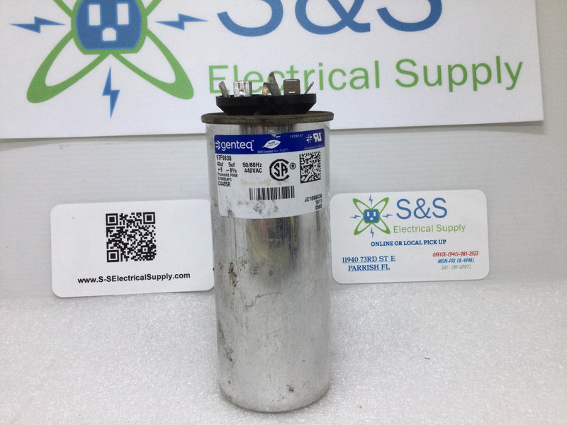 Genteq Capacitor 97f9838 40/5uf +/-6% 440vac 50/60hz C4405r