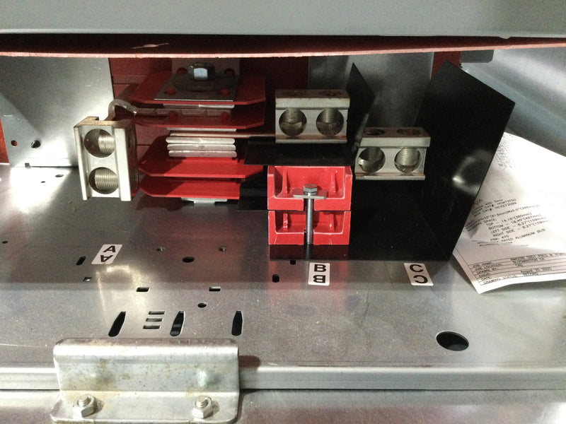 Square D 225 Amp Panel I-line HCJ 480/277V 3 phase MLO Can, Cover and Guts Series E5 44in