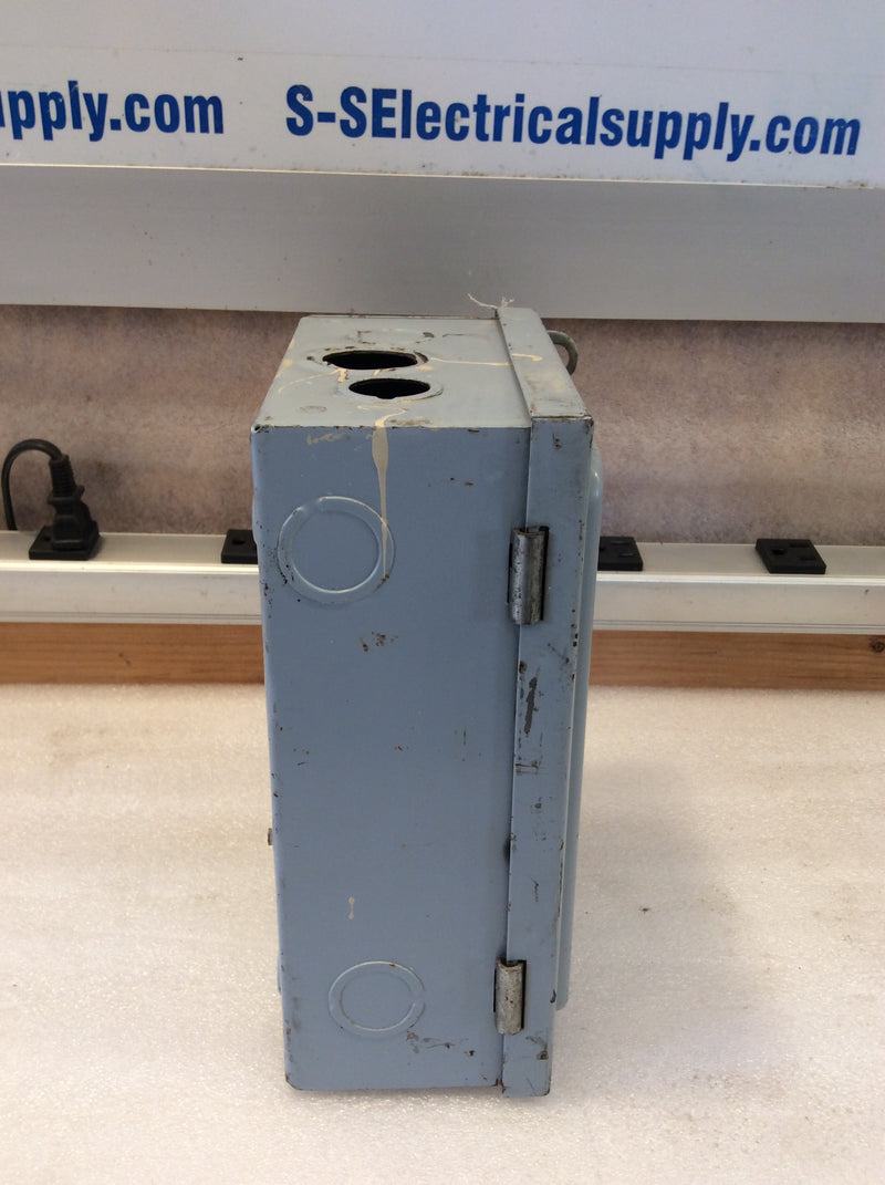 Siemens NF351 3 Phase 30A 600VAC Heavy Duty Enclosed Safety Switch Type 1 Enclosure