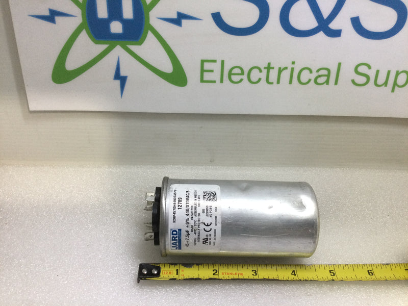 Jard Capacitor 12789 45+7.5uf +/-6% 440/370Vac/B 328P457DH44N37A5P9