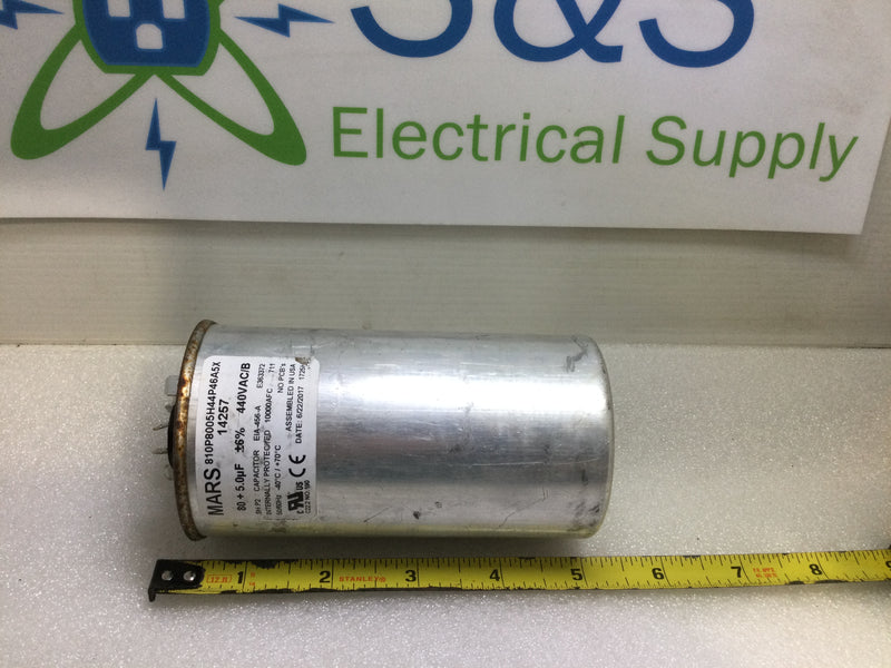 Mars 14257 Capacitor 810P8005H44P46A5X 80+5.0uf +/-6% 440Vac/B