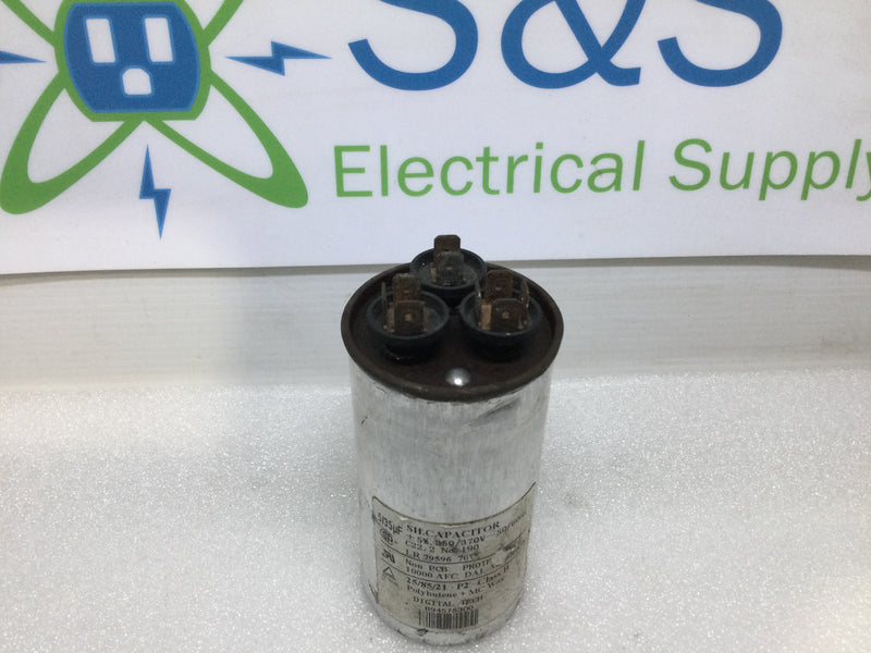 Capacitor 5/35uf +/-5% 350/370V 50/60Hz