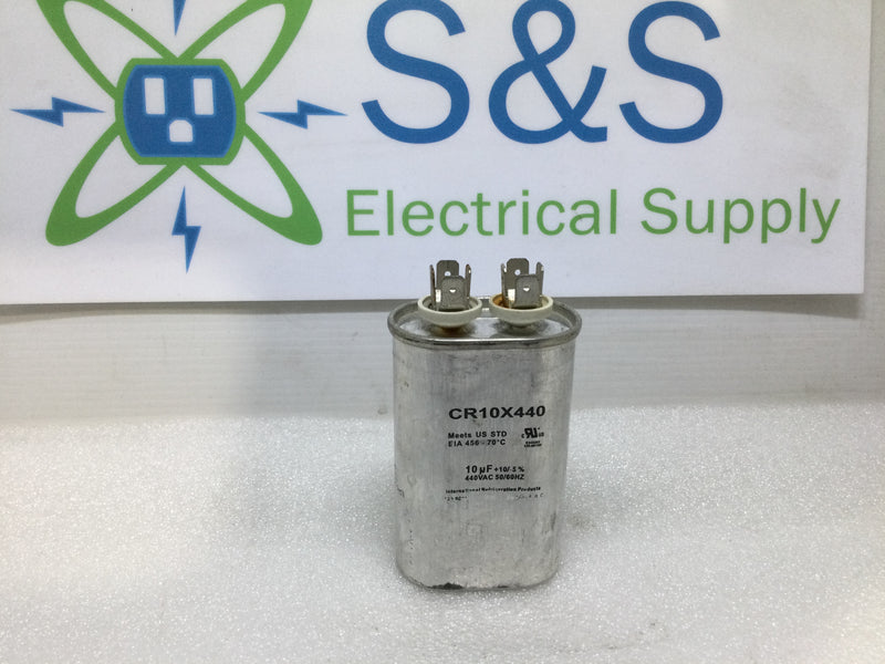 CR10X440 Capacitor (oval) 10uf +10/-5% 440Vac 50/60Hz