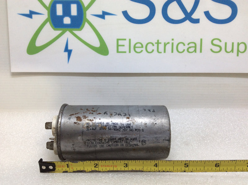 Aerovox Capacitor Z24P3739W 35+4uf 370V 50/60Hz 70C