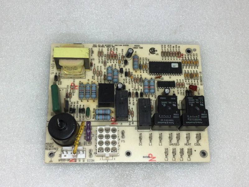 Honeywell Goodman Amana B18099-18 Control Circuit Board 1068-400 Ansi Z21.20 Automatic Ignition System Board 24vac 400a