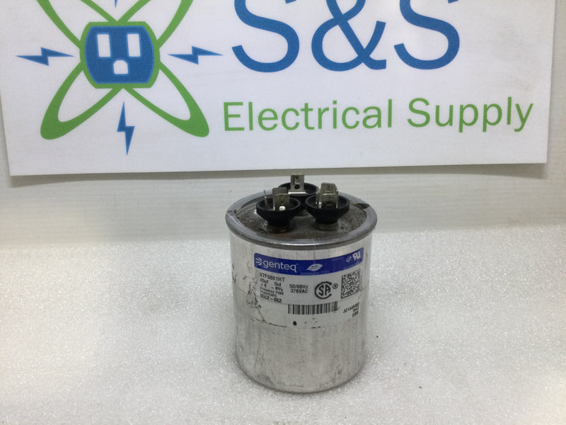 Genteq Capacitor 97F9861HT 45/5uf 50/60Hz +6 -6% 370Vac