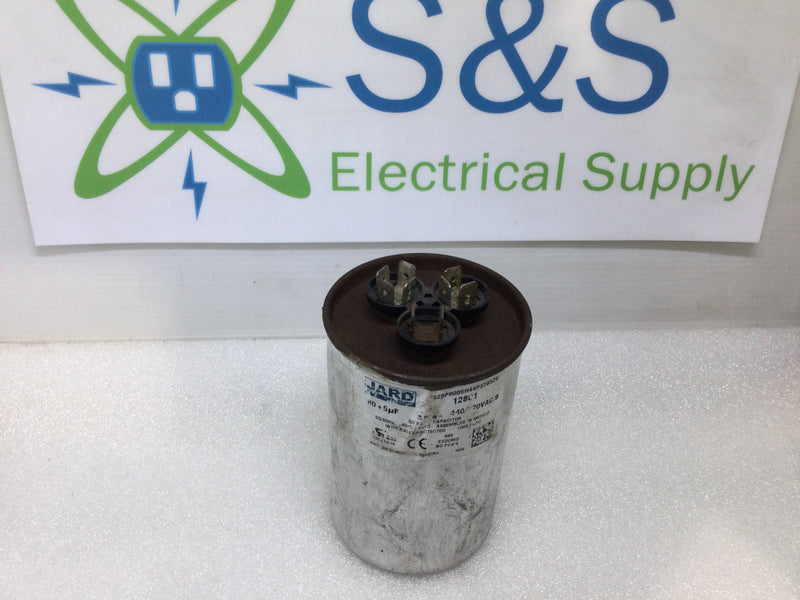 Jard 12801 Capacitor 80+5uf +/-6% 440/370Vac/b 50/60Hz -40*C/70*C