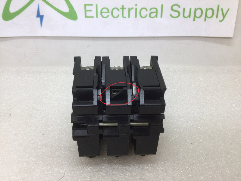 FPE Federal Pacific NA315 15 Amp 3 Pole 24 Volt Circuit Breaker