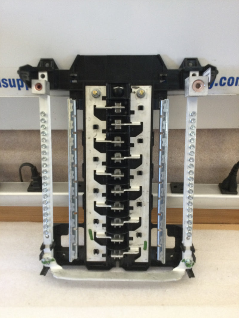 GE General Electric TM2020RCUBK1 10 Space/20 Circuit 200 Amp Max 120/240 VAC Guts Only 10" X 13"