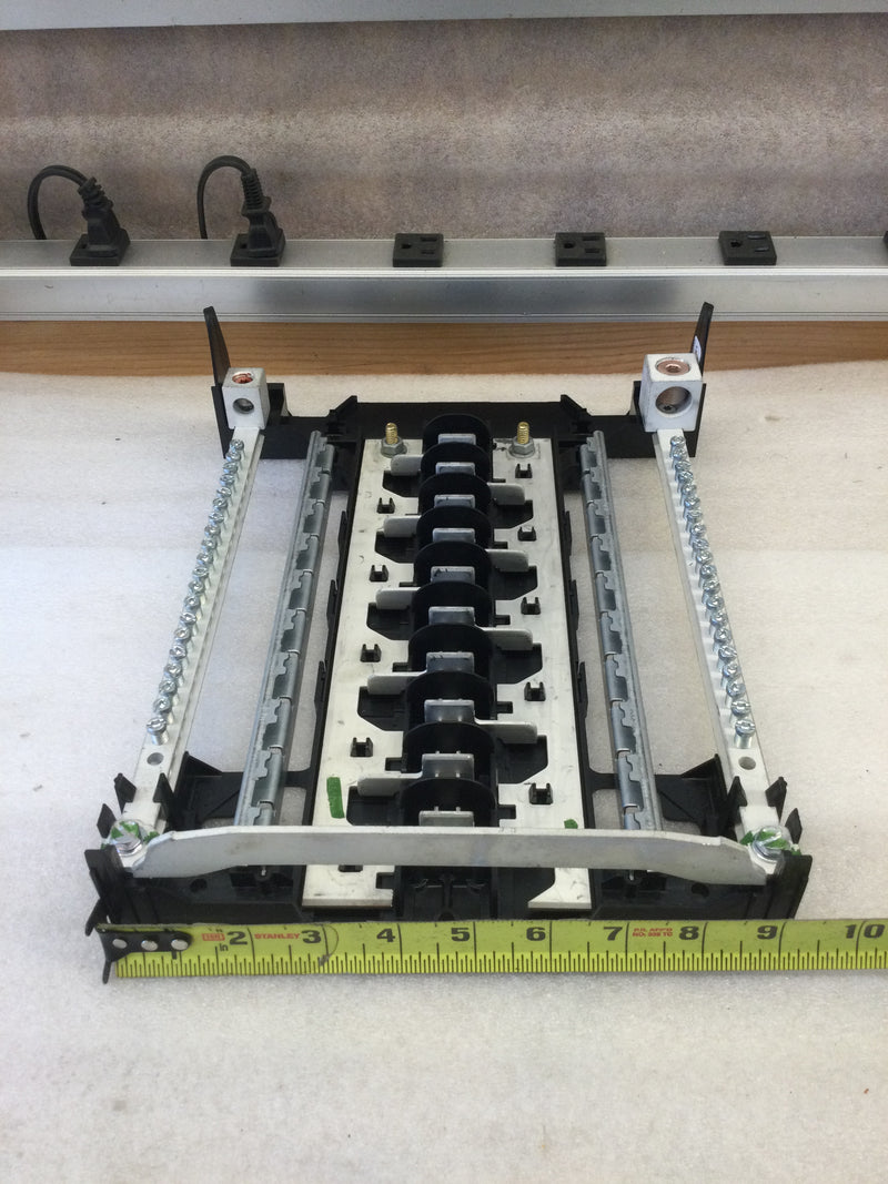 GE General Electric TM2020RCUBK1 10 Space/20 Circuit 200 Amp Max 120/240 VAC Guts Only 10" X 13"