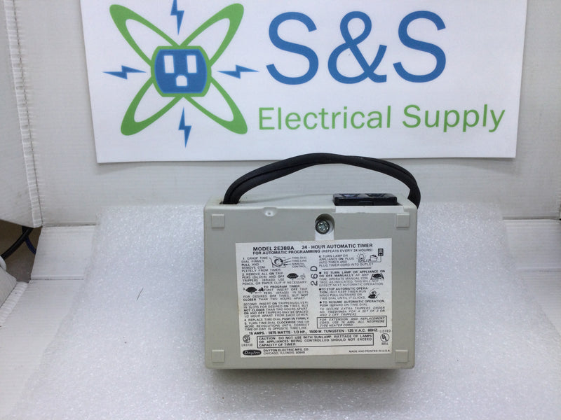 Dayton 2E88A 24 Hr Multiple Program Timer