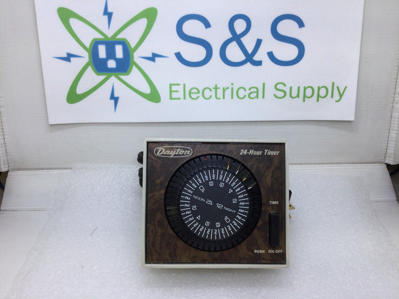 Dayton 2E88A 24 Hr Multiple Program Timer