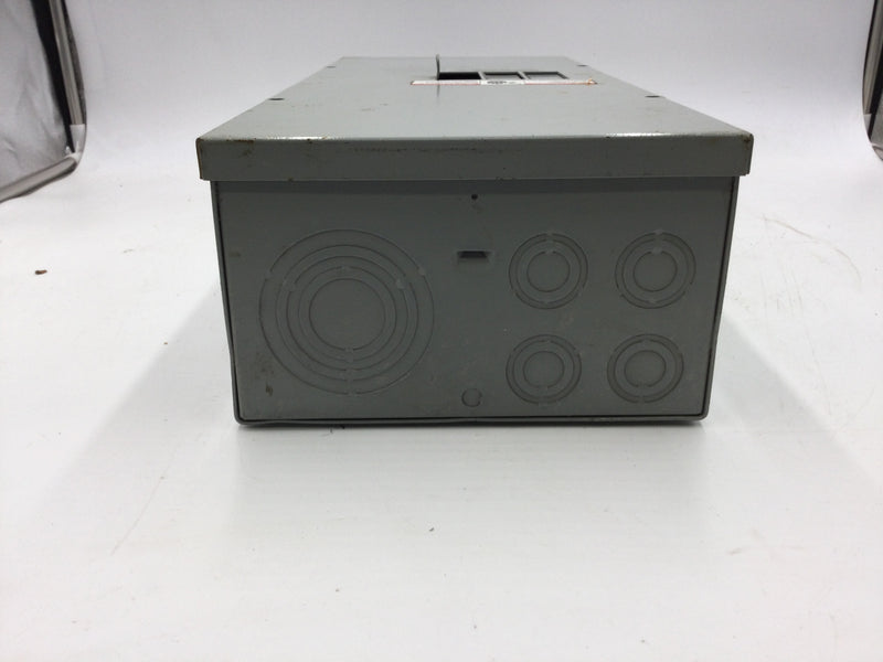 Siemens Indoor Load Center E0204ML1125SCU/E0204ML1125FCU 125Amps Max 120/240V