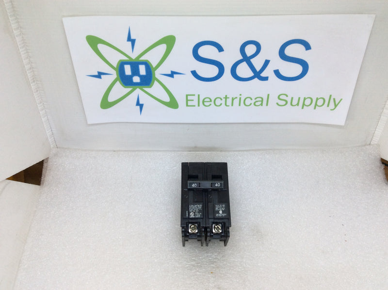 Siemens B240H Type BLH 2 Pole 240v 40 Amp Circuit Breaker