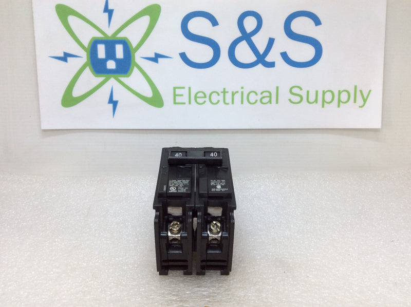 Siemens B240H Type BLH 2 Pole 240v 40 Amp Circuit Breaker