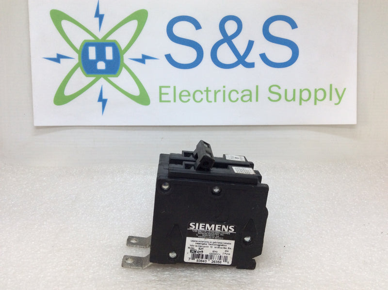 Siemens B245 45 Amp 2 Pole 120/240v Type BL Circuit Breaker