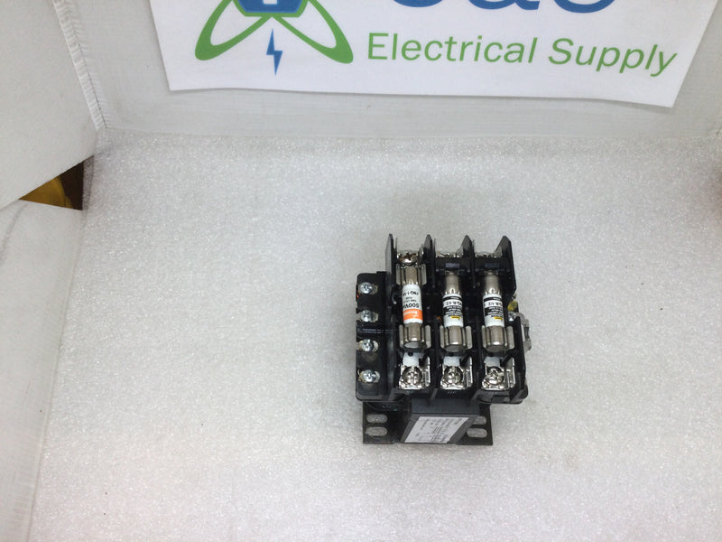 Square D 9070TF100D1 Single Phase 240/480V Input 120V Output 50/60Hz 30A 600V Max Control Transformer