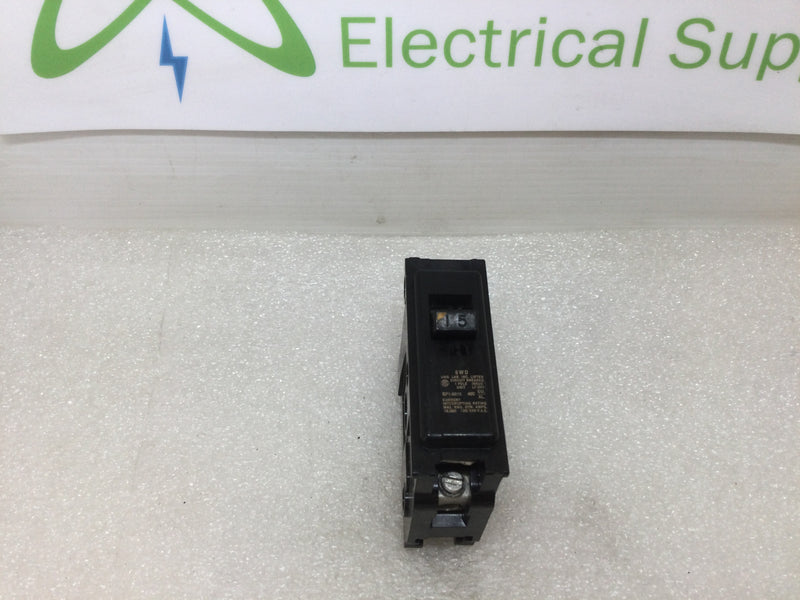 ITE QP1-B015 15 Amp 1 Pole 120/240v QP1B015 EQ-P Circuit Breaker