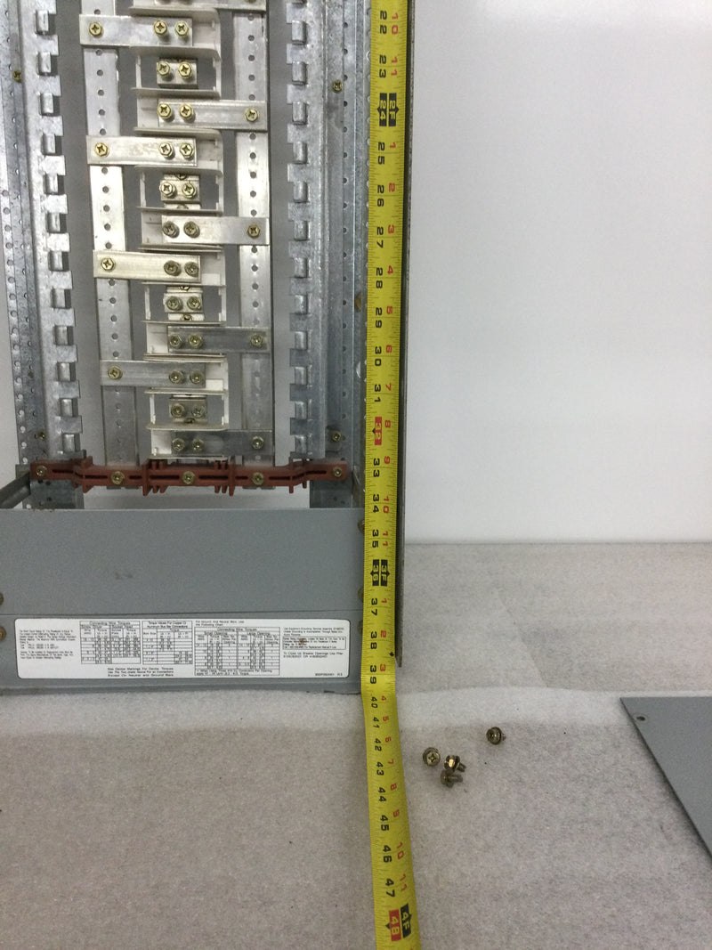 Cutler Hammer PRL1A Pow-R-Line C 225 Amps 208Y/120VAC 42 Circuit Panel Board Interior