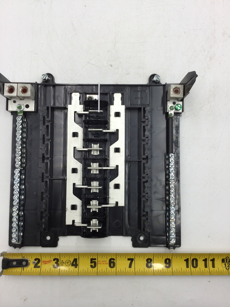 General Electric TM1210 14 Space 100A Max 120/240VAC Type TM Circuit Breaker Interior (Guts Only)