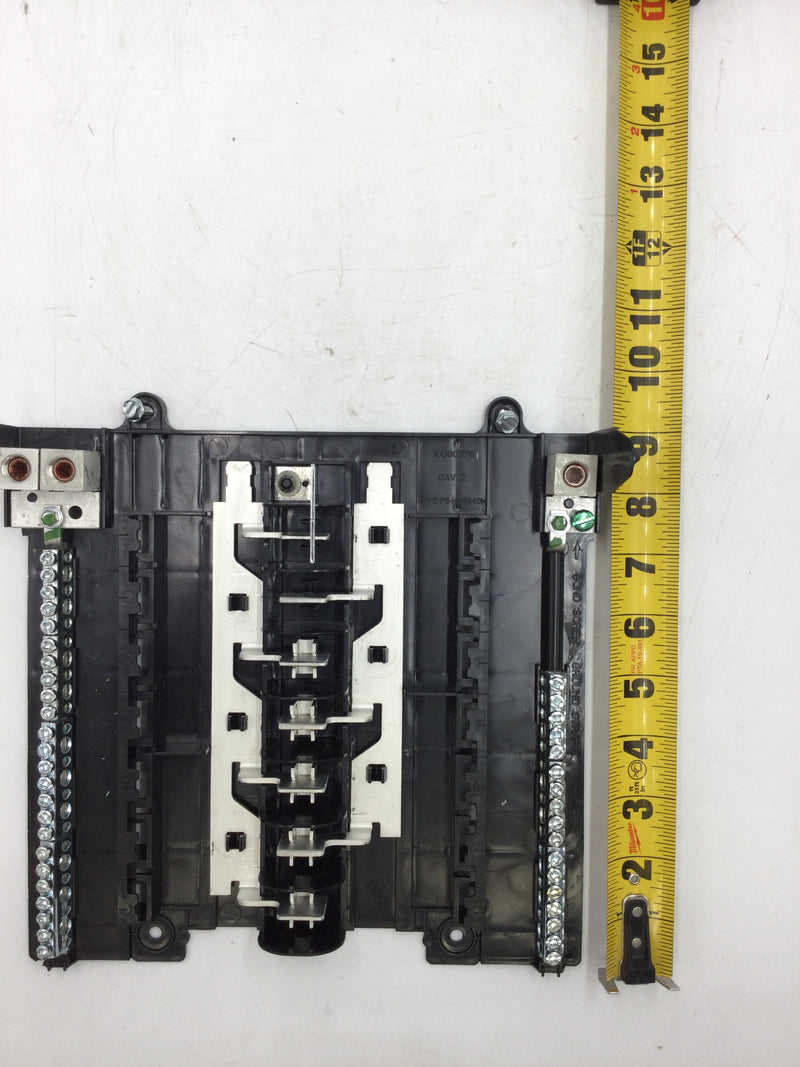 General Electric TM1210 14 Space 100A Max 120/240VAC Type TM Circuit Breaker Interior (Guts Only)