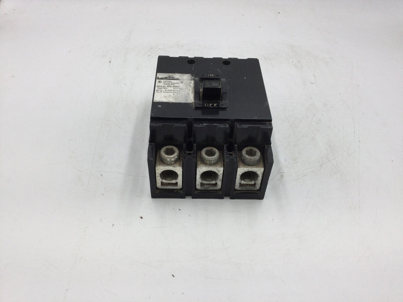 Square D Q2L3225H 240V 225Amps 3-Pole Lug to Lug Circuit Breaker