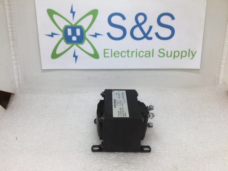 Siemens .100 KVA Industrial Control Transformer  25-204-135-008 480V Primary 120V Secondary 60Hz