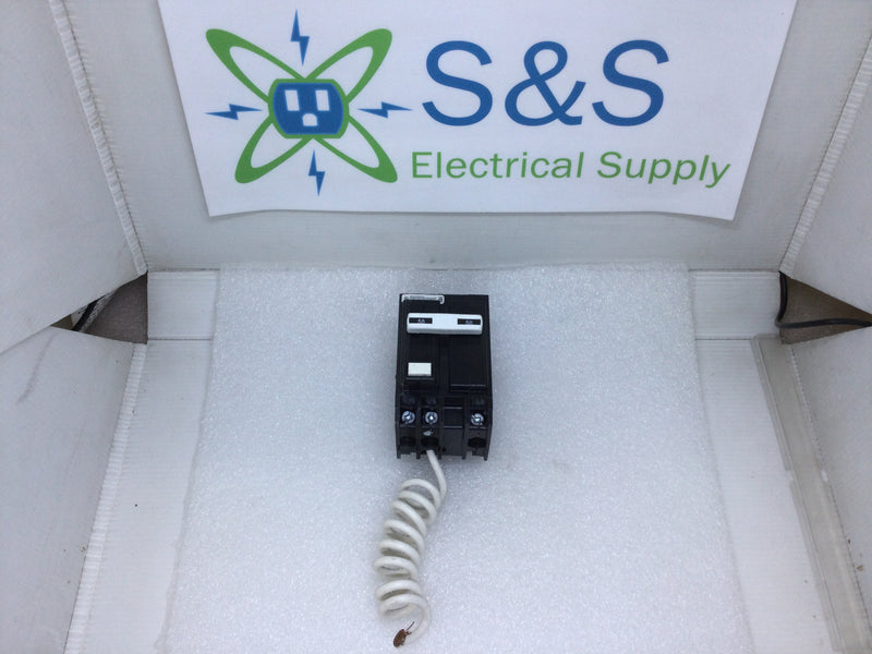 GE THQL2150GFT 2 Pole 50 Amp GFCI Plug-In Mount Type THQL