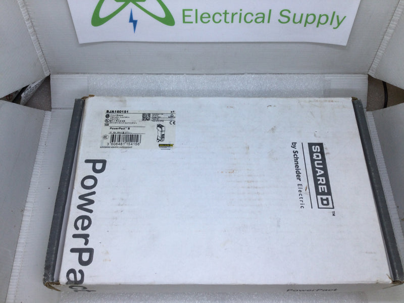 Square D BJA160151 Single Pole 15 Amp I Line Circuit Breaker 100KA @ 120/240V