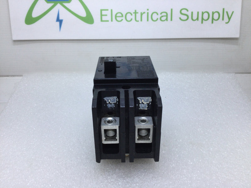 Cutler Hammer GHB2070 2 Pole 70 Amp 480V Circuit Breaker