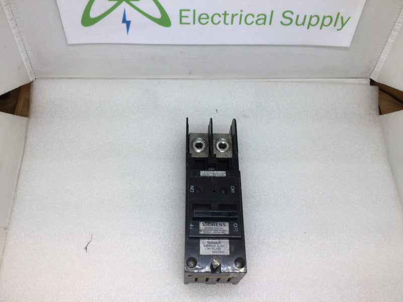 Siemens QPJ2200 2 Pole 200A 120/240VAC 10kAIC Type QPJ Circuit Breaker