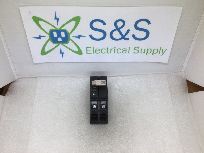 Eaton Cutler Hammer CHF220 20A 2 Pole Circuit Breaker