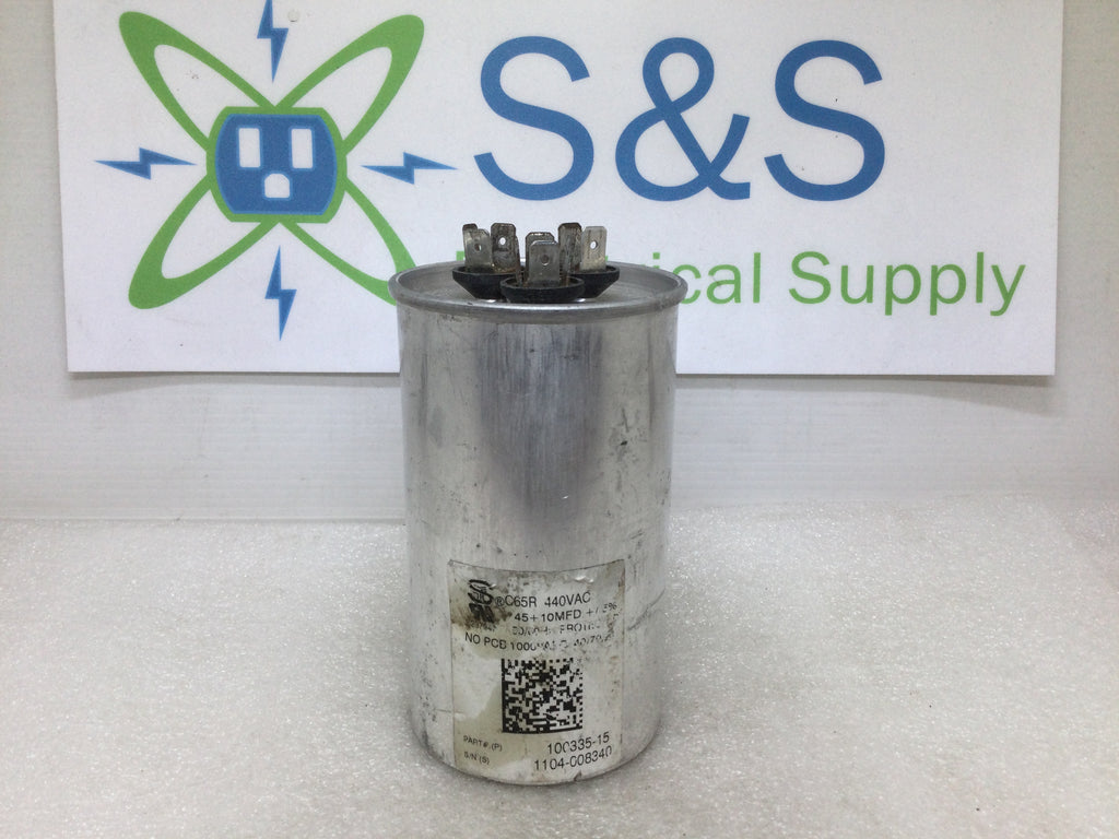 Lennox 89m83 Dual Run Capacitor 4510 Mfd 440v Round 100335 15 5779