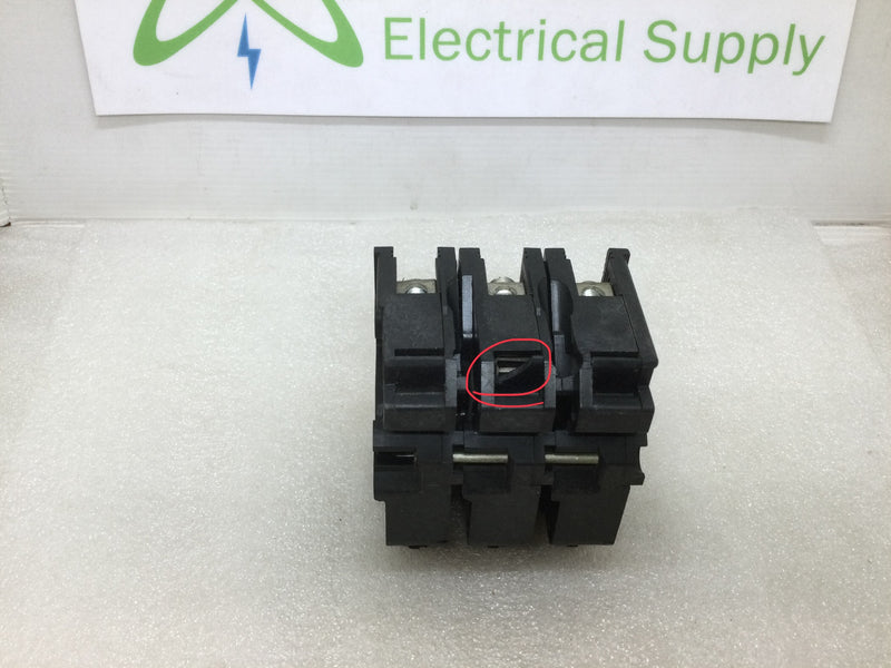 FPE Federal Pacific NA315 15 Amp 3 Pole 24 Volt Circuit Breaker