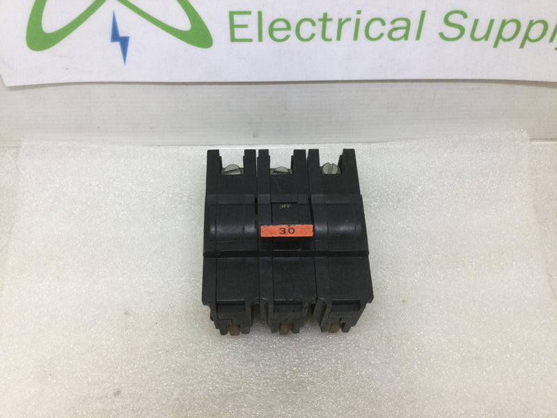 FPE Federal Pacific, Challenger, Delta NA330 30 Amp 3 Pole 240 Volt Circuit Breaker. Delta NA330 2 Pole, 120/240v Circuit Breaker