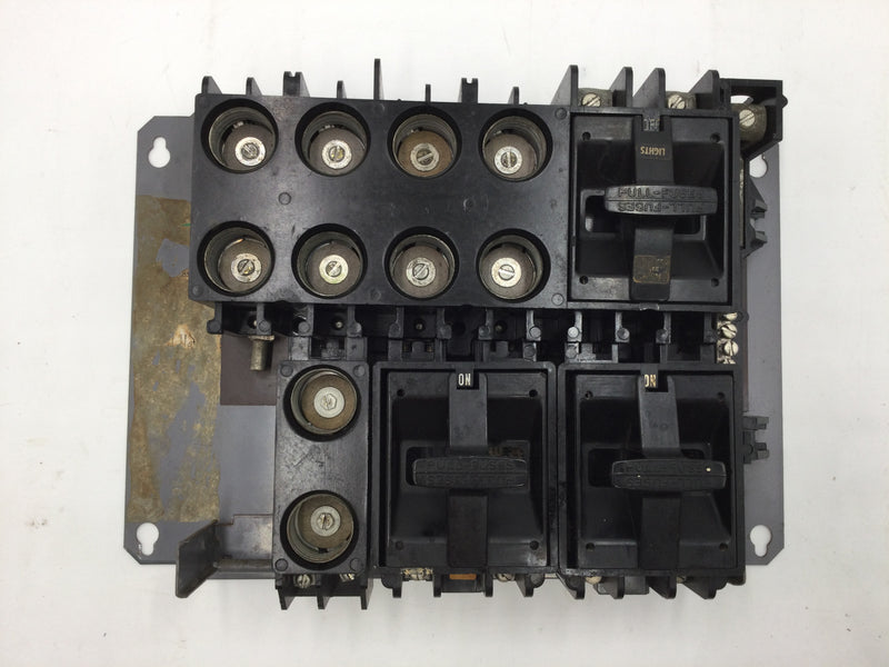 Square D FSP 125 Amp Fuse Block Assembly