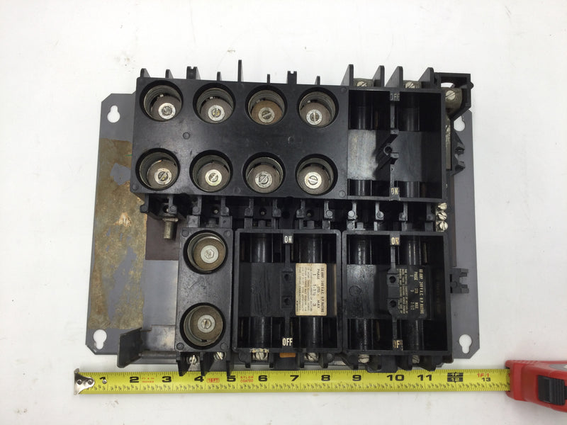 Square D FSP 125 Amp Fuse Block Assembly