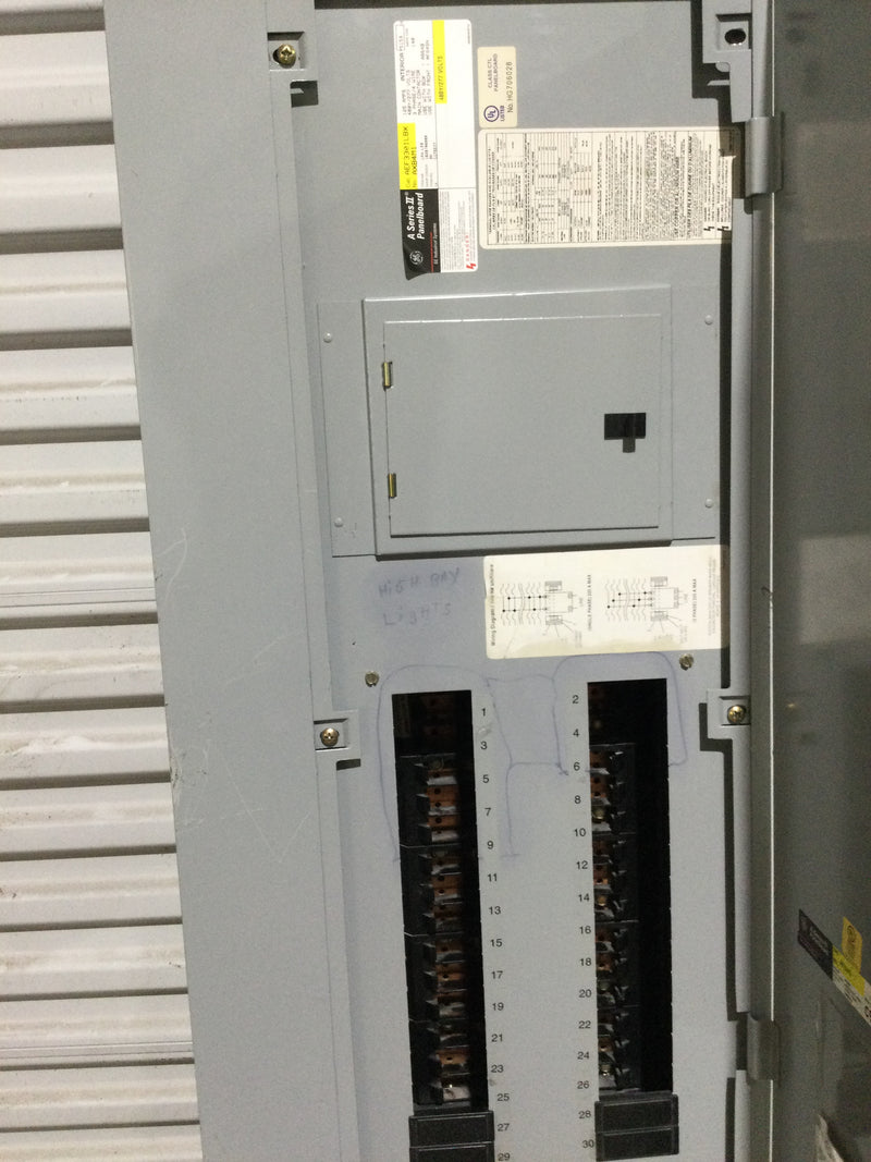 GE General Electric AEF3301LBX 3Ph Main Contactor 408Y/277V 225A Max 60A Contactor (Please See Photos)